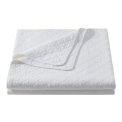 Stonewashed Cotton Gauze Quilt Cabin Rugs and Furnishings