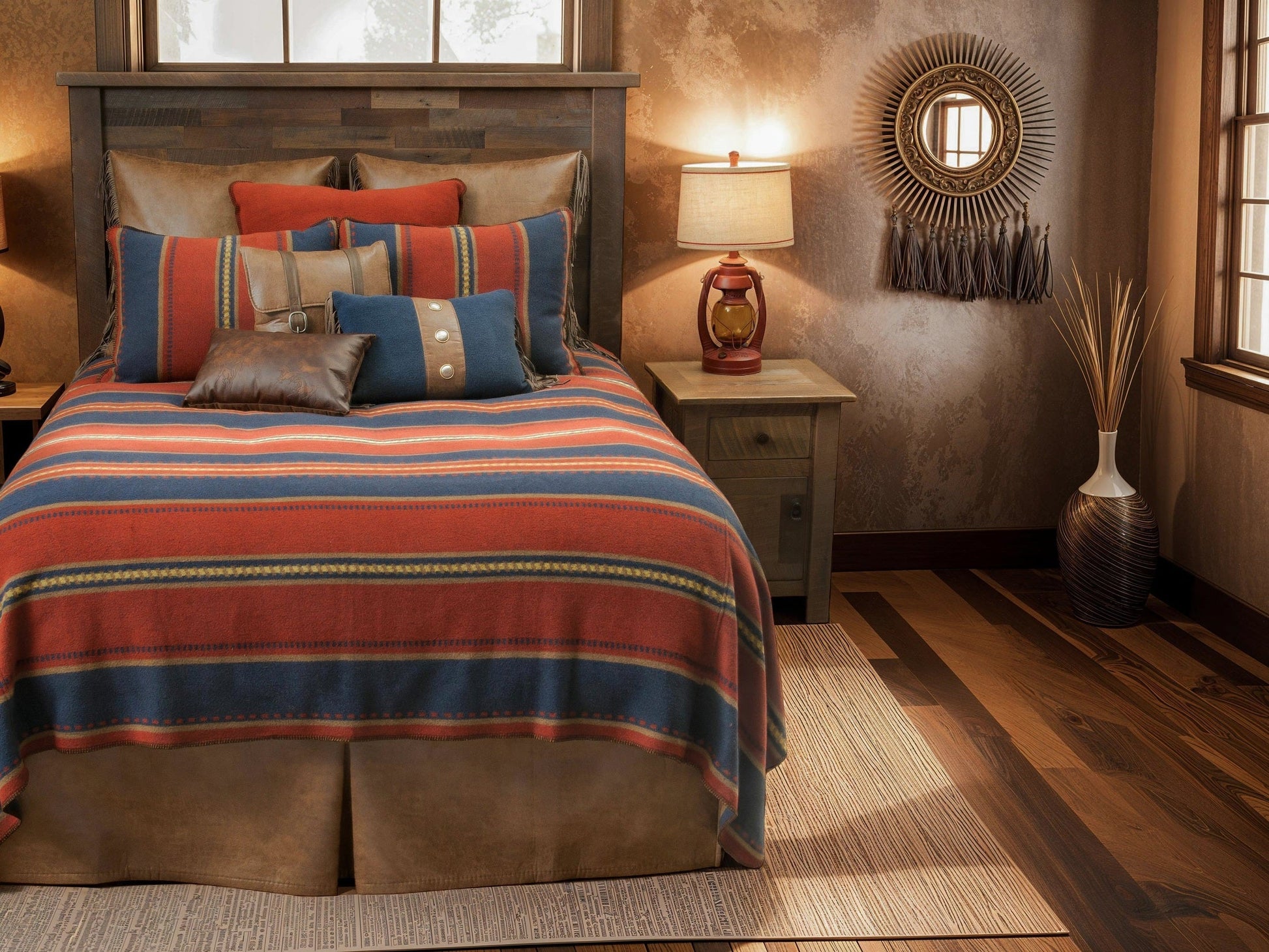 Lariat Bed Skirt by Wooded River