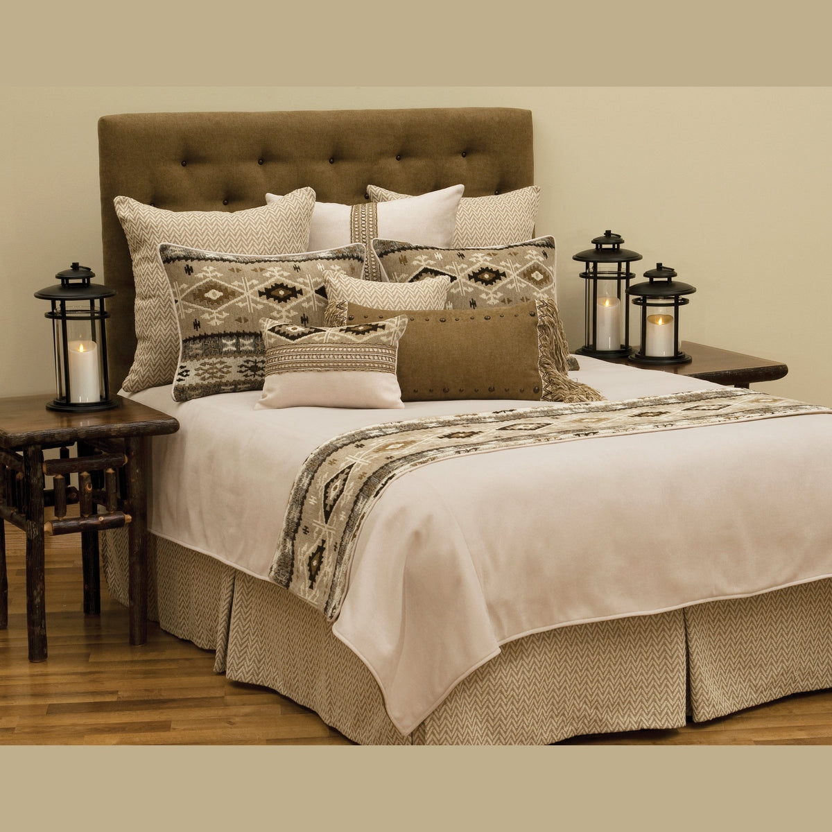 Mountain Storm Coverlet Set by Wooded River