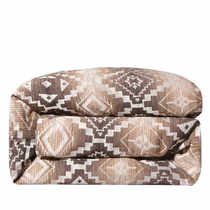 Chalet Aztec Duvet Cover Set Cabin Rugs and Furnishings