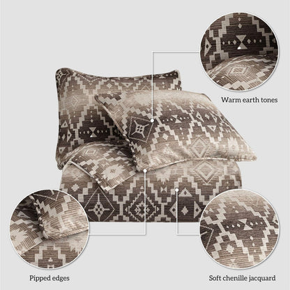 Chalet Aztec Duvet Cover Set Cabin Rugs and Furnishings