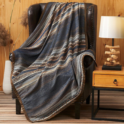 Estes Chenille Throw Cabin Rugs and Furnishings