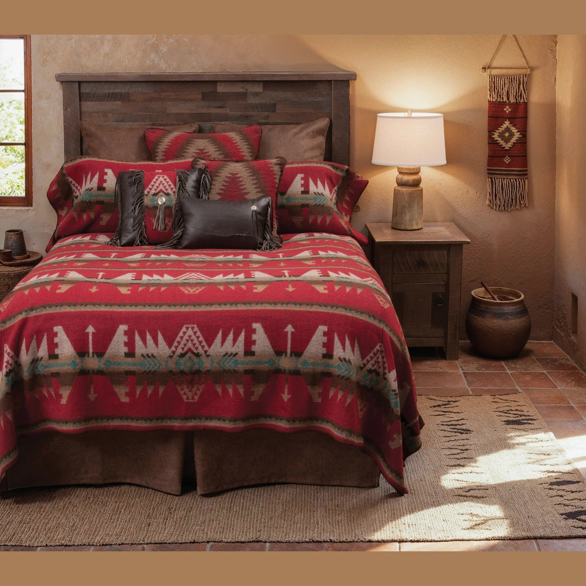 Yellowstone Bedspread by Wooded River