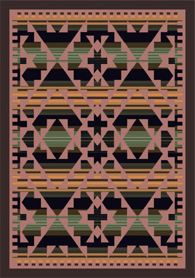 Saddle Blanket - Periwinkle