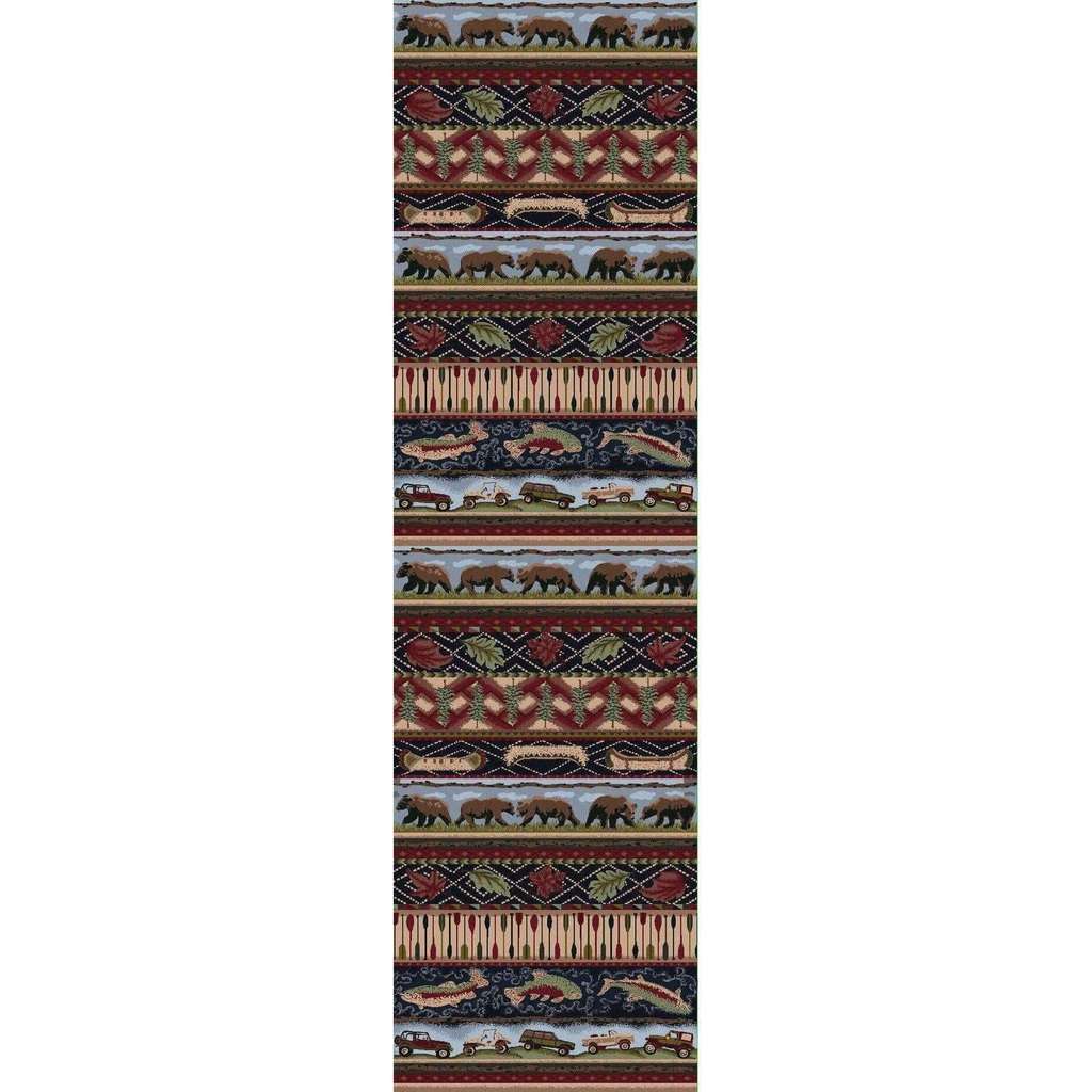 American Wildlife - Multi-CabinRugs Southwestern Rugs Wildlife Rugs Lodge Rugs Aztec RugsSouthwest Rugs