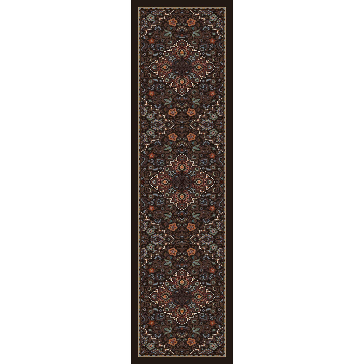 Babylonia - Electric Desert-CabinRugs Southwestern Rugs Wildlife Rugs Lodge Rugs Aztec RugsSouthwest Rugs