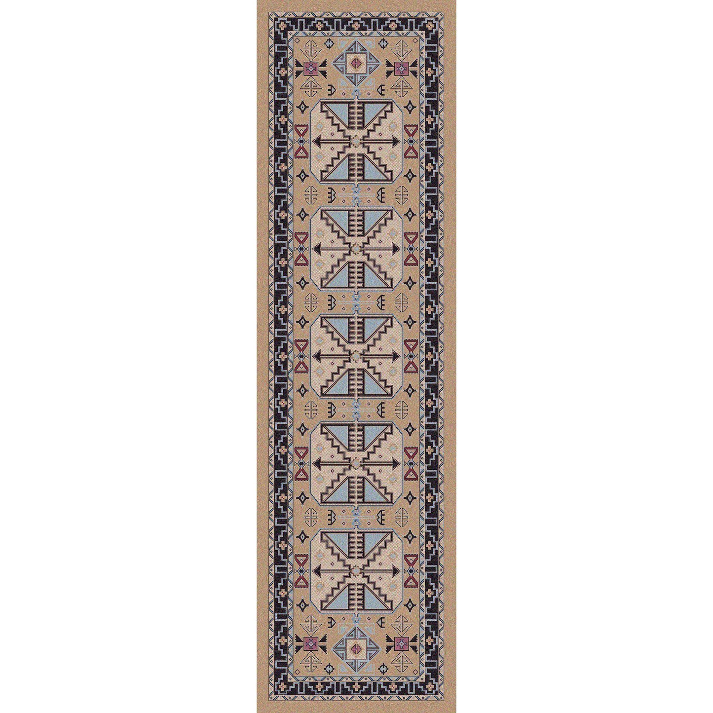 Canyon De Cobre - San Angelo-CabinRugs Southwestern Rugs Wildlife Rugs Lodge Rugs Aztec RugsSouthwest Rugs