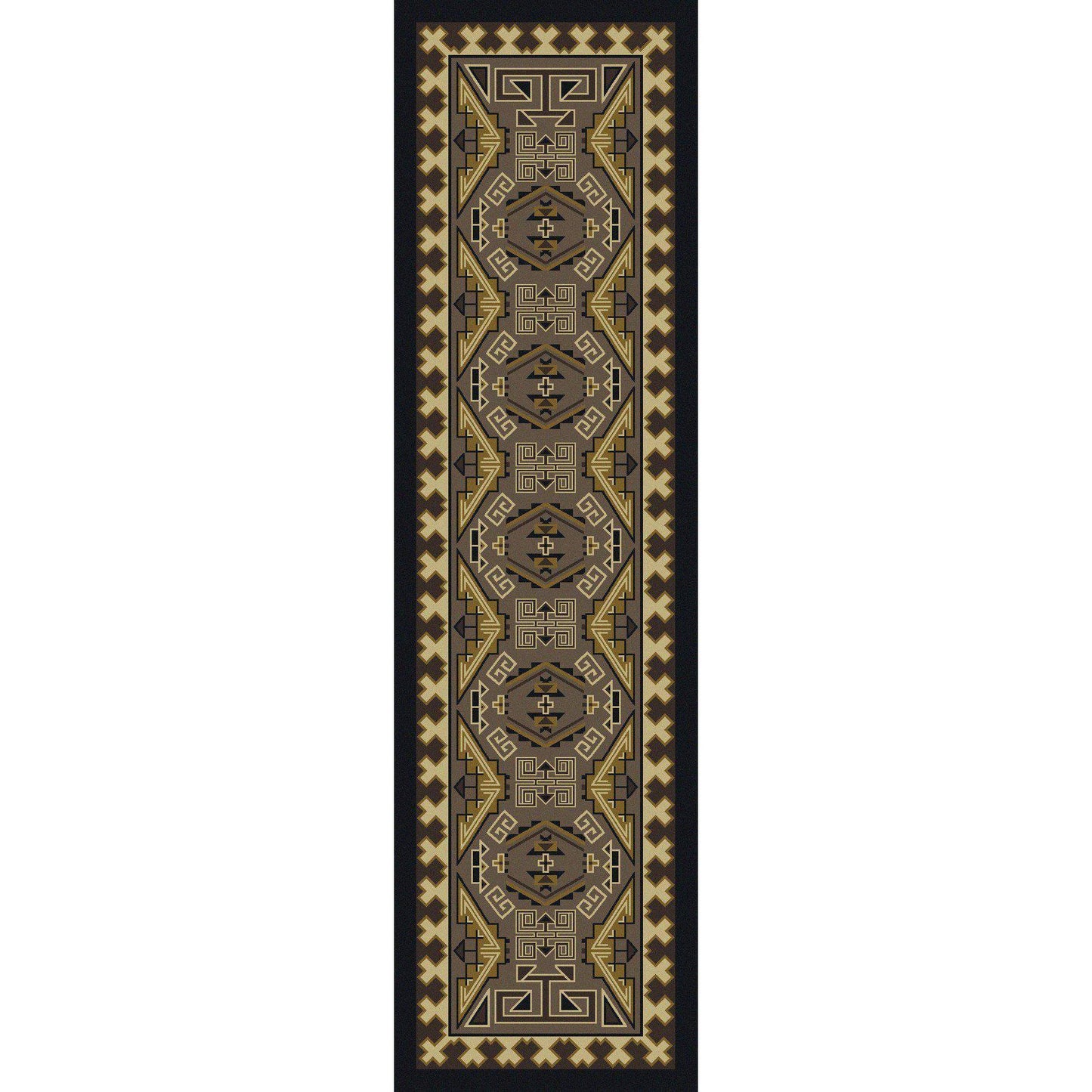 Comfy Trader - Sand-CabinRugs Southwestern Rugs Wildlife Rugs Lodge Rugs Aztec RugsSouthwest Rugs