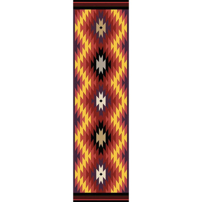 Cosmic Burst - Bright-CabinRugs Southwestern Rugs Wildlife Rugs Lodge Rugs Aztec RugsSouthwest Rugs