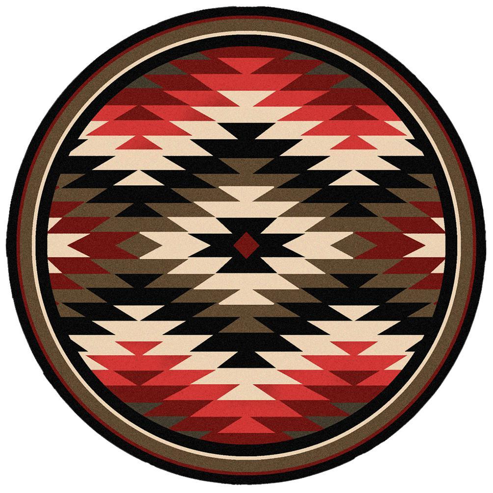 Cosmic Burst - Original-CabinRugs Southwestern Rugs Wildlife Rugs Lodge Rugs Aztec RugsSouthwest Rugs