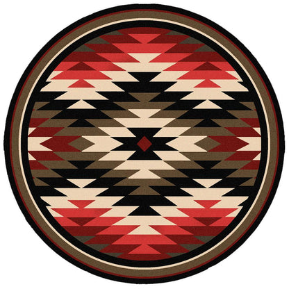 Cosmic Burst - Original-CabinRugs Southwestern Rugs Wildlife Rugs Lodge Rugs Aztec RugsSouthwest Rugs