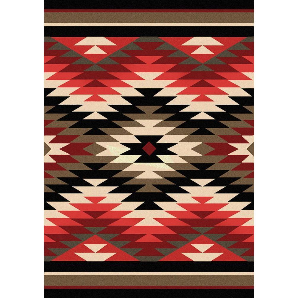 Cosmic Burst - Original-CabinRugs Southwestern Rugs Wildlife Rugs Lodge Rugs Aztec RugsSouthwest Rugs