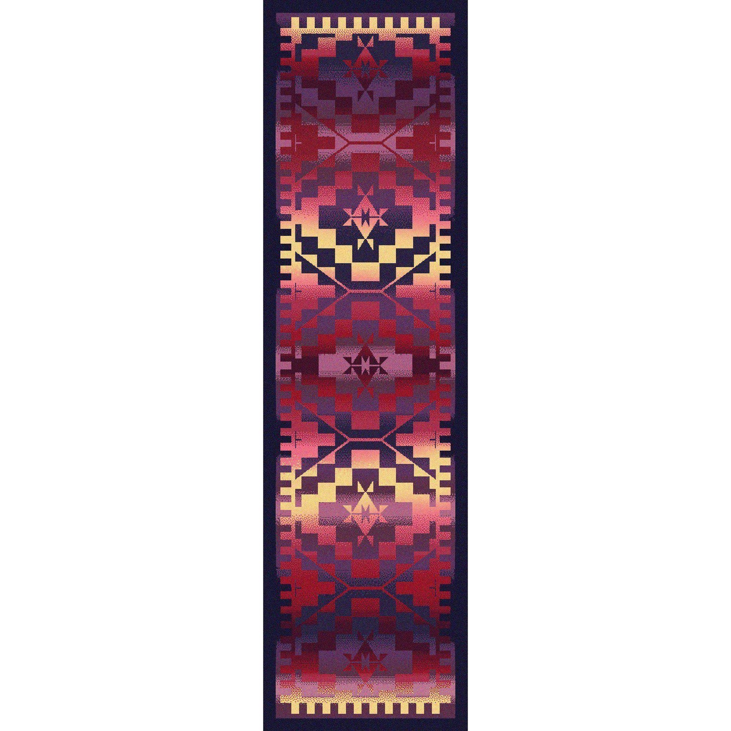 Desert Morning - Sunset-CabinRugs Southwestern Rugs Wildlife Rugs Lodge Rugs Aztec RugsSouthwest Rugs