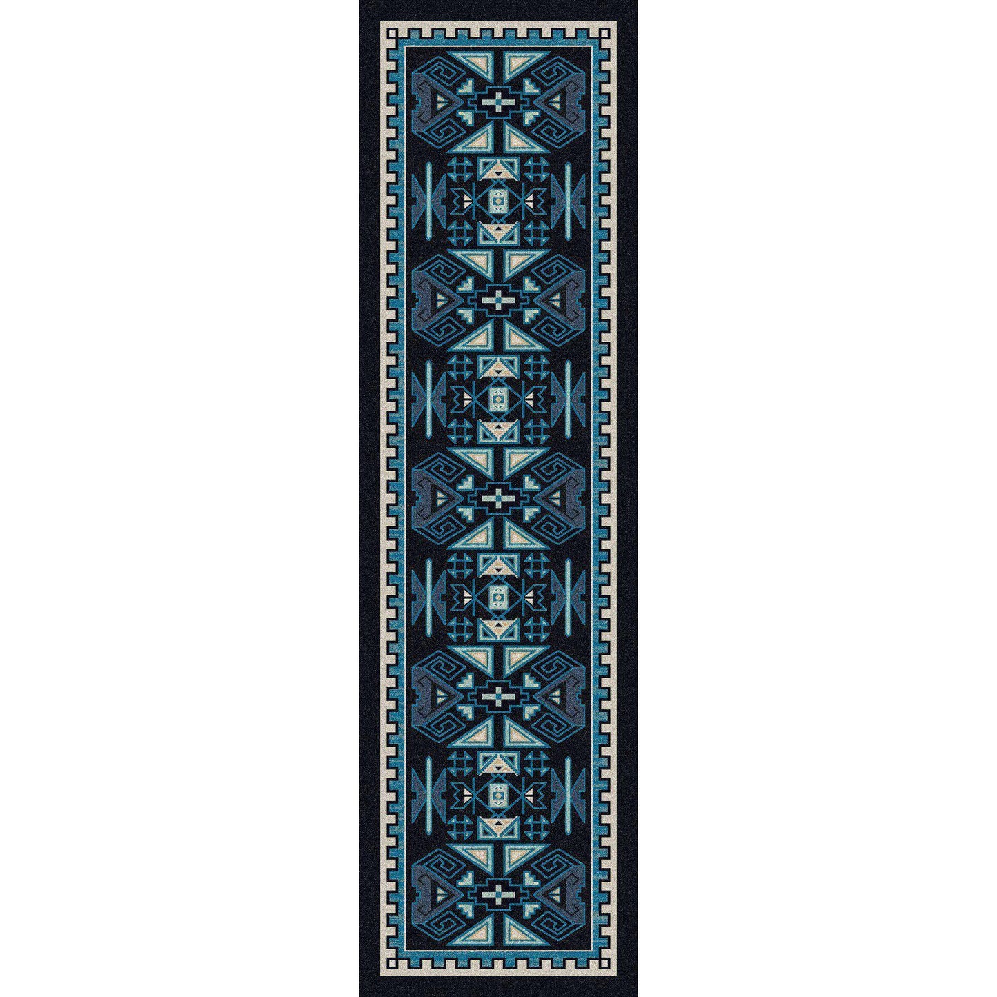 Desert Rams OKA - Contemporary-CabinRugs Southwestern Rugs Wildlife Rugs Lodge Rugs Aztec RugsSouthwest Rugs