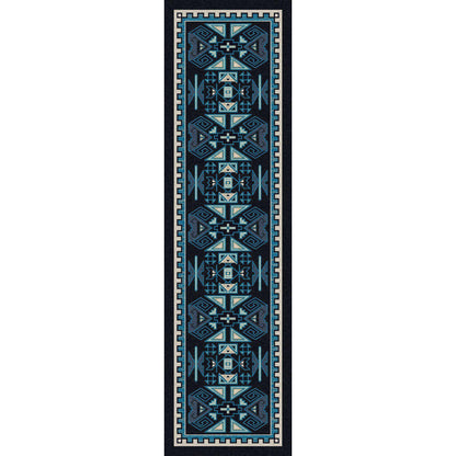 Desert Rams OKA - Contemporary-CabinRugs Southwestern Rugs Wildlife Rugs Lodge Rugs Aztec RugsSouthwest Rugs