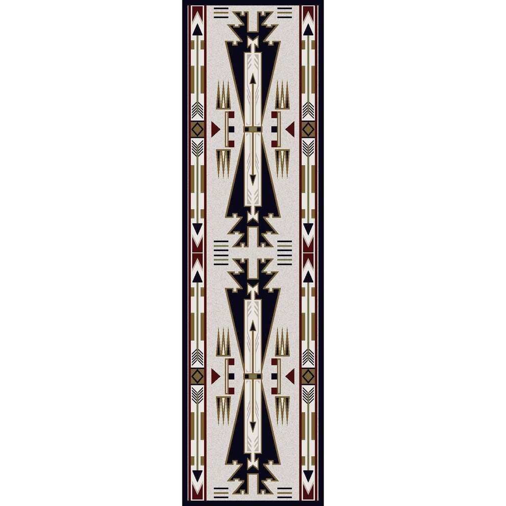 Desert Vandals - Natural-CabinRugs Southwestern Rugs Wildlife Rugs Lodge Rugs Aztec RugsSouthwest Rugs