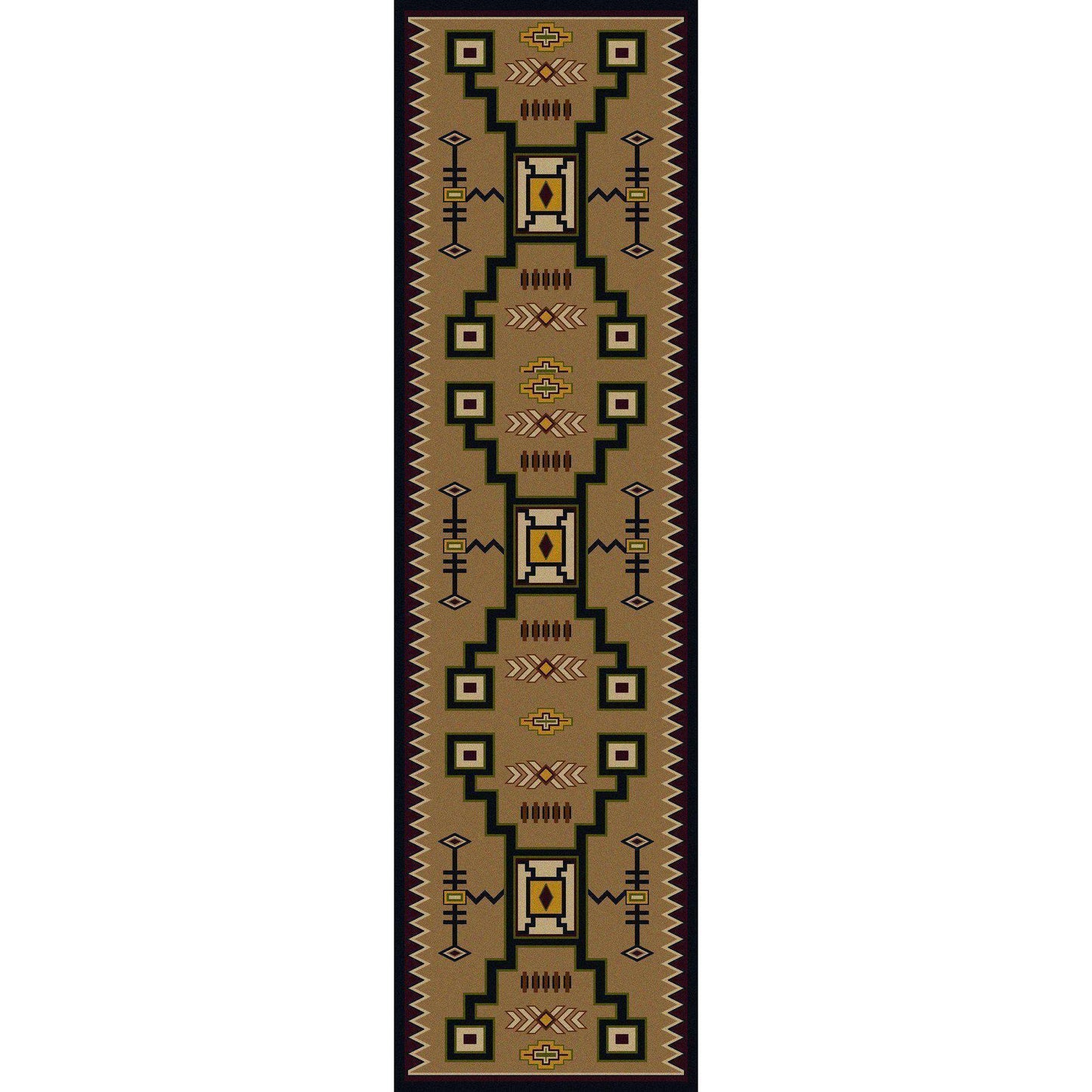 Desertstorm - Mid-CabinRugs Southwestern Rugs Wildlife Rugs Lodge Rugs Aztec RugsSouthwest Rugs