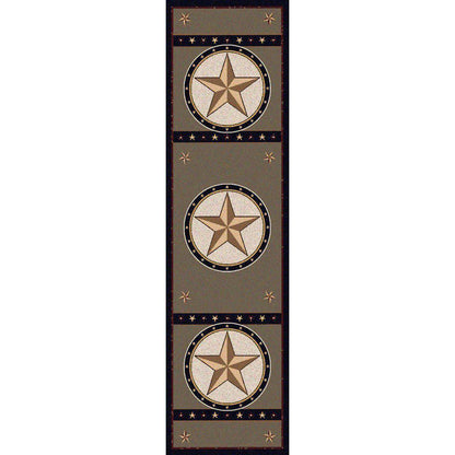 Epic Star - Green-CabinRugs Southwestern Rugs Wildlife Rugs Lodge Rugs Aztec RugsSouthwest Rugs
