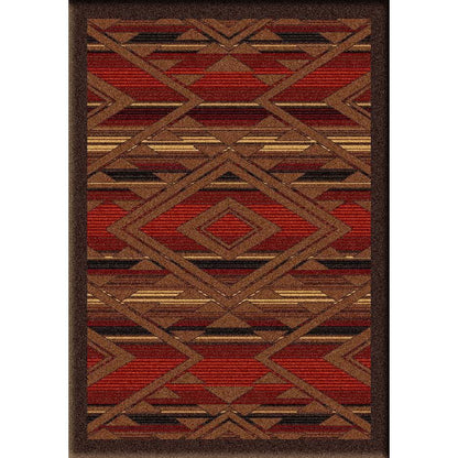 Espirito - Multi-CabinRugs Southwestern Rugs Wildlife Rugs Lodge Rugs Aztec RugsSouthwest Rugs