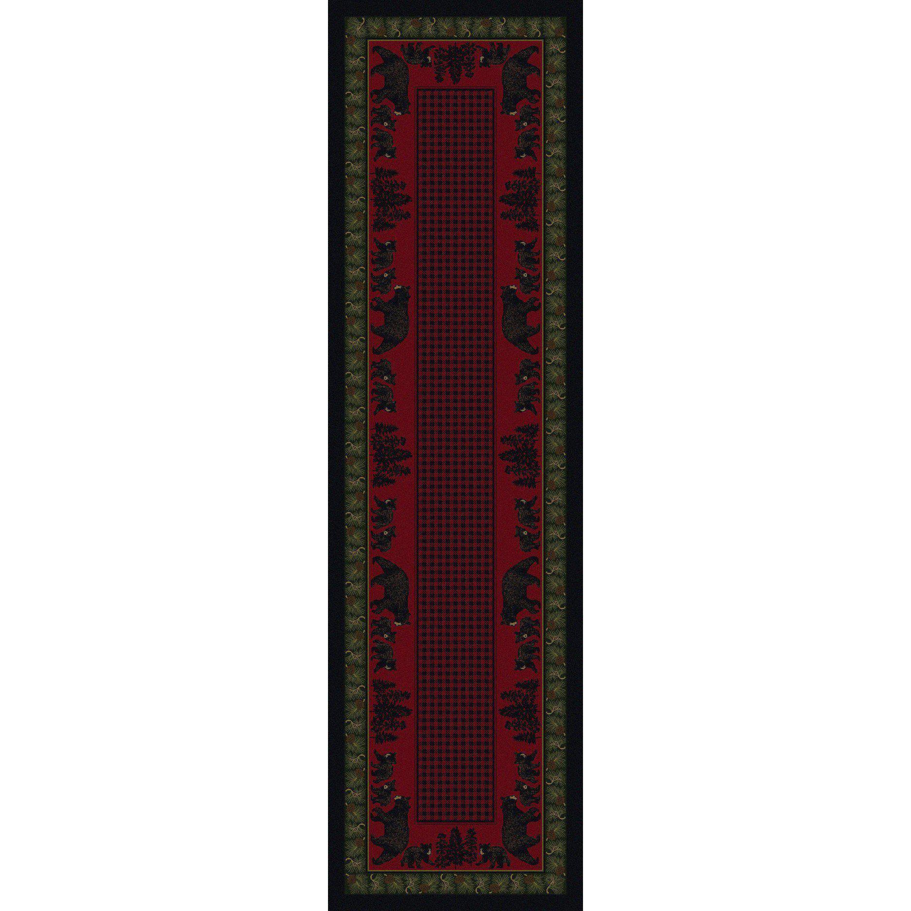 Familia Ursa - Multi-CabinRugs Southwestern Rugs Wildlife Rugs Lodge Rugs Aztec RugsSouthwest Rugs