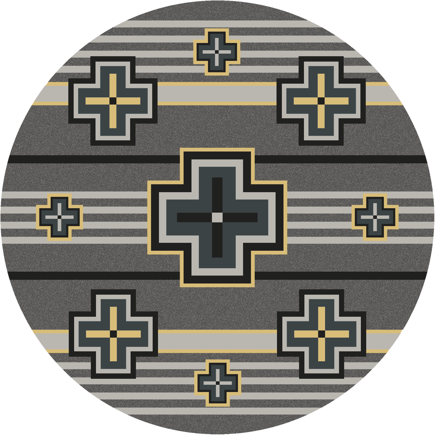 Hunter - Gray-CabinRugs Southwestern Rugs Wildlife Rugs Lodge Rugs Aztec RugsSouthwest Rugs