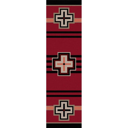 Hunter - Red-CabinRugs Southwestern Rugs Wildlife Rugs Lodge Rugs Aztec RugsSouthwest Rugs