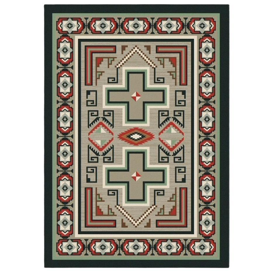 Rain Dance-CabinRugs Southwestern Rugs Wildlife Rugs Lodge Rugs Aztec RugsSouthwest Rugs