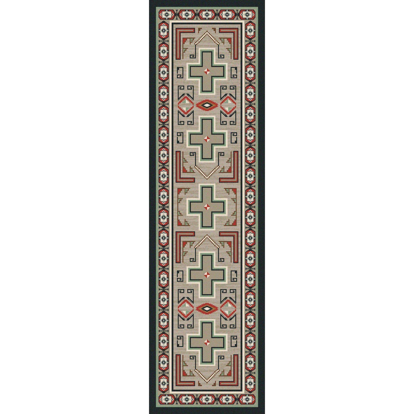 Rain Dance-CabinRugs Southwestern Rugs Wildlife Rugs Lodge Rugs Aztec RugsSouthwest Rugs