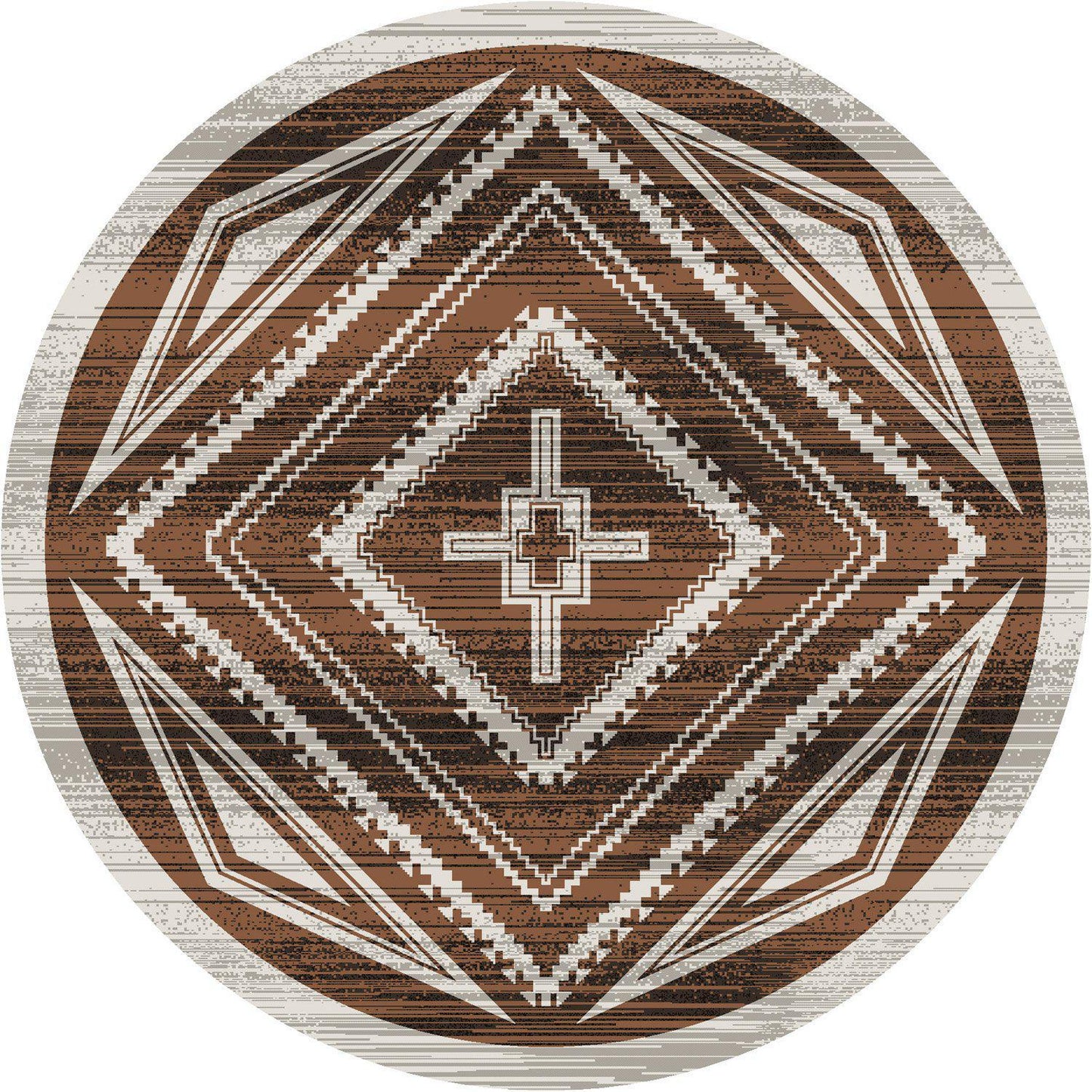 Rim Shot - Earthen-CabinRugs Southwestern Rugs Wildlife Rugs Lodge Rugs Aztec RugsSouthwest Rugs
