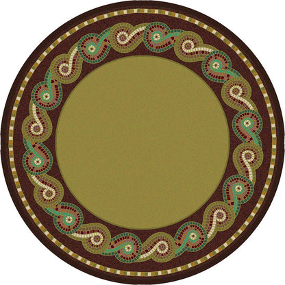 Roaring River-CabinRugs Southwestern Rugs Wildlife Rugs Lodge Rugs Aztec RugsSouthwest Rugs