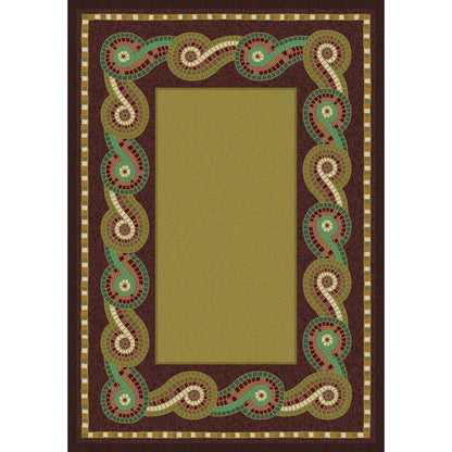 Roaring River-CabinRugs Southwestern Rugs Wildlife Rugs Lodge Rugs Aztec RugsSouthwest Rugs