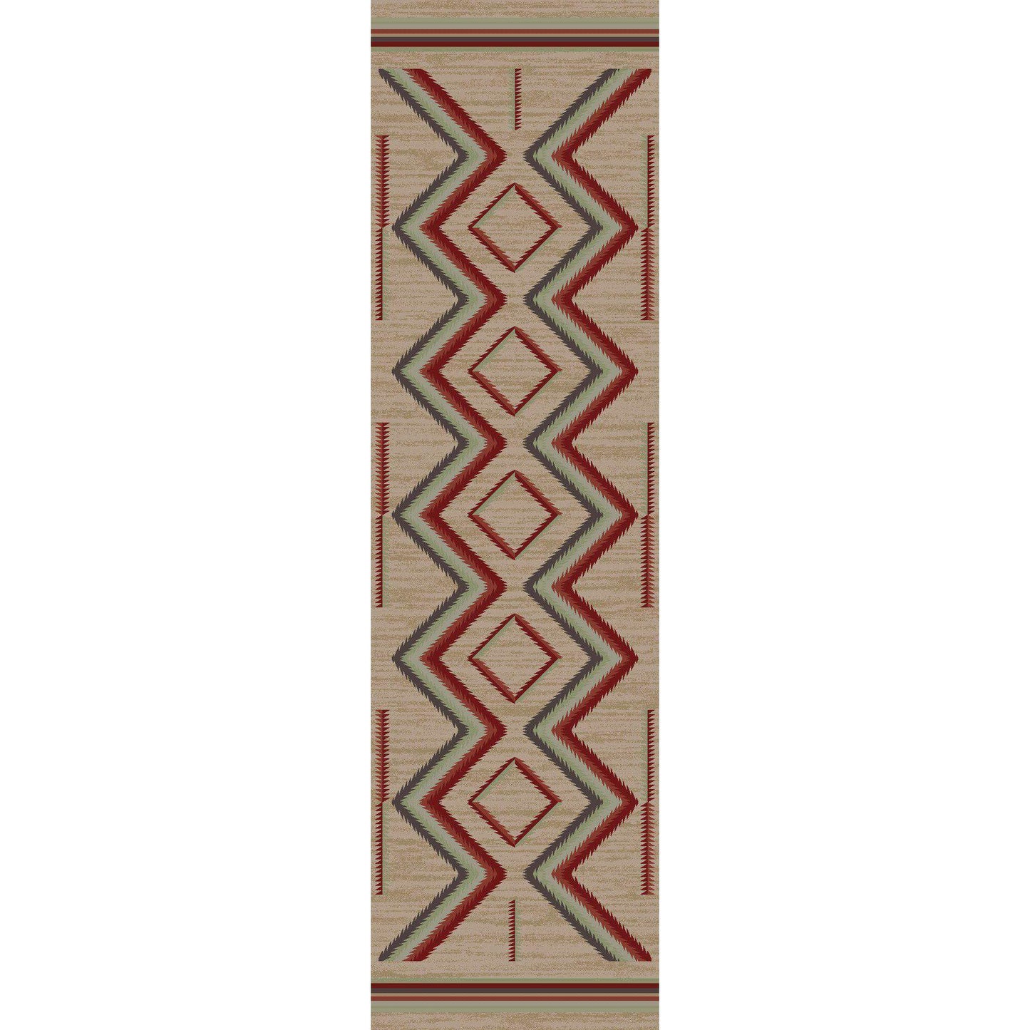 Sand Glass - Fall-CabinRugs Southwestern Rugs Wildlife Rugs Lodge Rugs Aztec RugsSouthwest Rugs