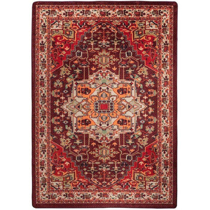Silk Road - Blaze-CabinRugs Southwestern Rugs Wildlife Rugs Lodge Rugs Aztec RugsSouthwest Rugs