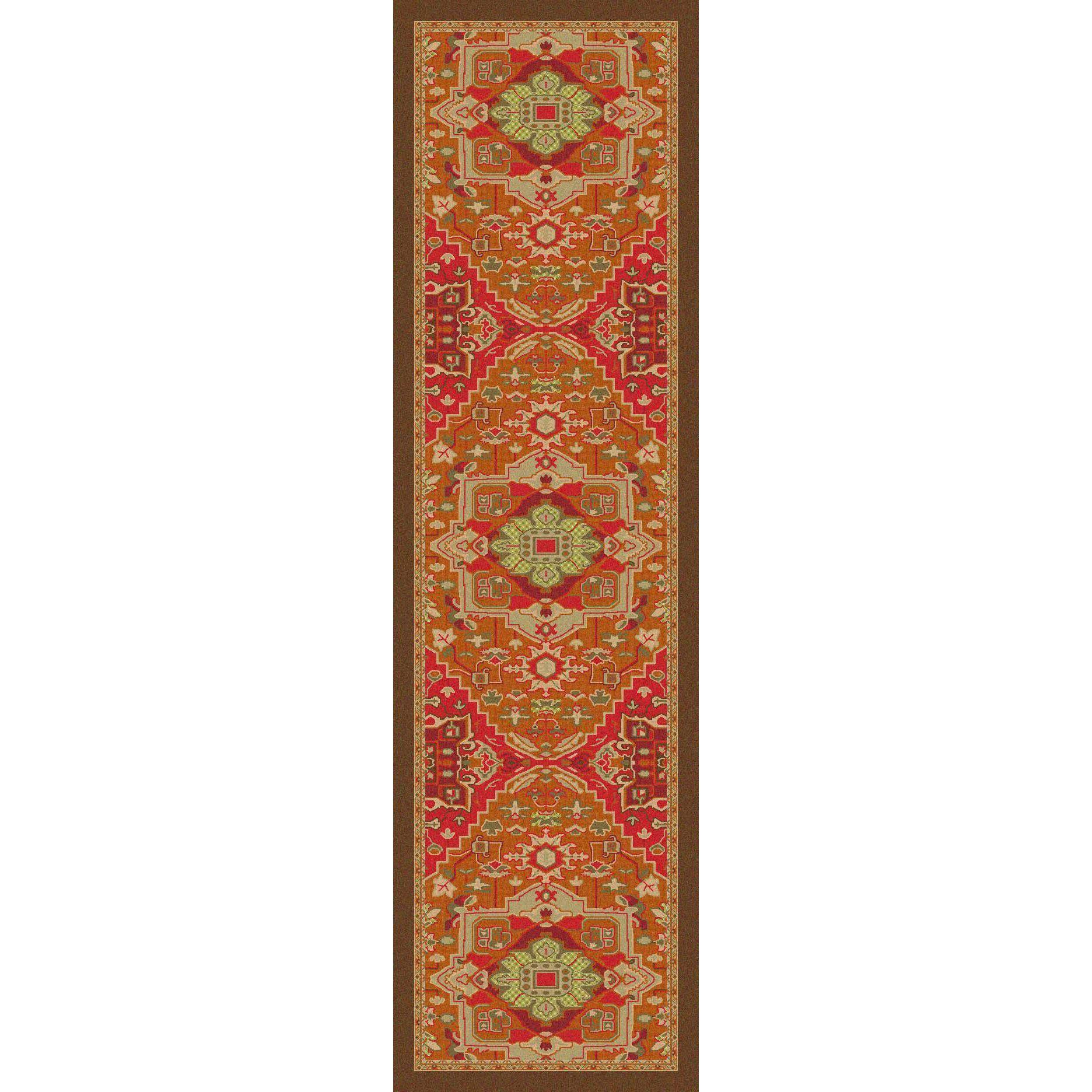 Silk Road - Glow-CabinRugs Southwestern Rugs Wildlife Rugs Lodge Rugs Aztec RugsSouthwest Rugs