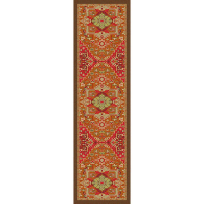 Silk Road - Glow-CabinRugs Southwestern Rugs Wildlife Rugs Lodge Rugs Aztec RugsSouthwest Rugs