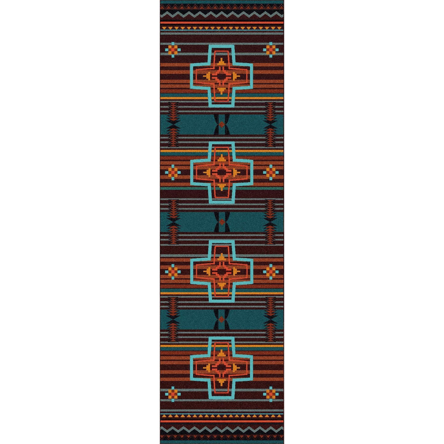 Southwest Abrazos - Sunset-CabinRugs Southwestern Rugs Wildlife Rugs Lodge Rugs Aztec RugsSouthwest Rugs
