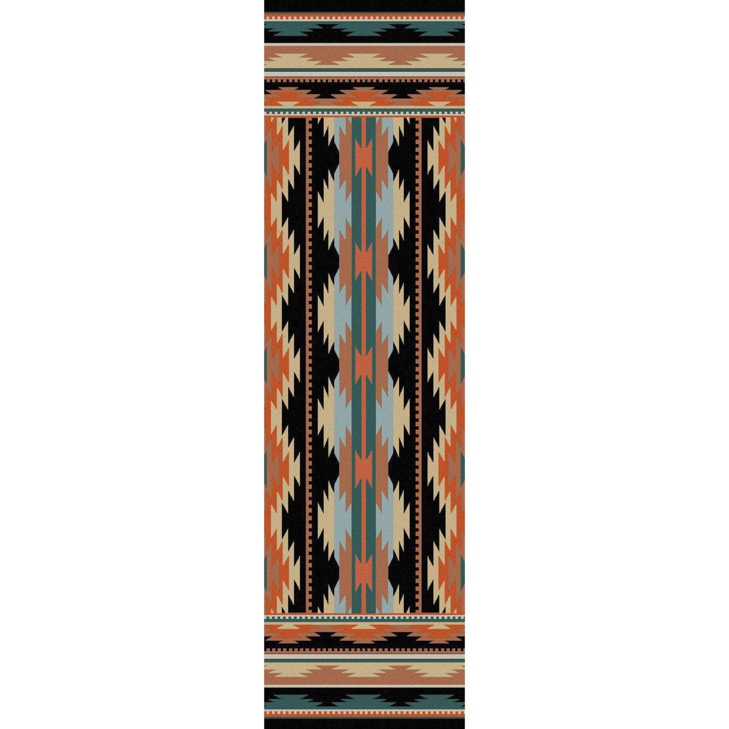 Southwest Medicine - Dark-CabinRugs Southwestern Rugs Wildlife Rugs Lodge Rugs Aztec RugsSouthwest Rugs