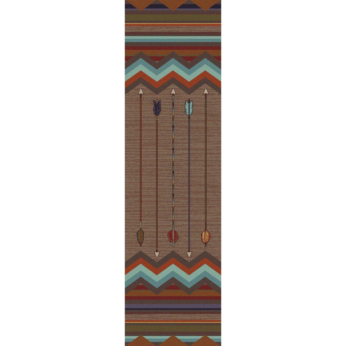 Southwest Rainbow - Rainbow-CabinRugs Southwestern Rugs Wildlife Rugs Lodge Rugs Aztec RugsSouthwest Rugs