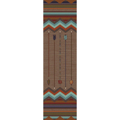 Southwest Rainbow - Rainbow-CabinRugs Southwestern Rugs Wildlife Rugs Lodge Rugs Aztec RugsSouthwest Rugs