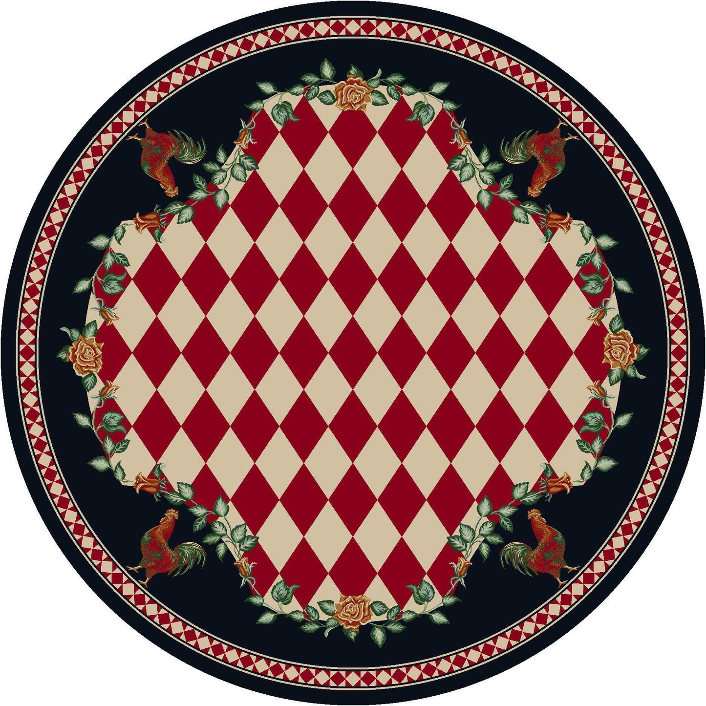 Southwestern Farm - Natural-CabinRugs Southwestern Rugs Wildlife Rugs Lodge Rugs Aztec RugsSouthwest Rugs