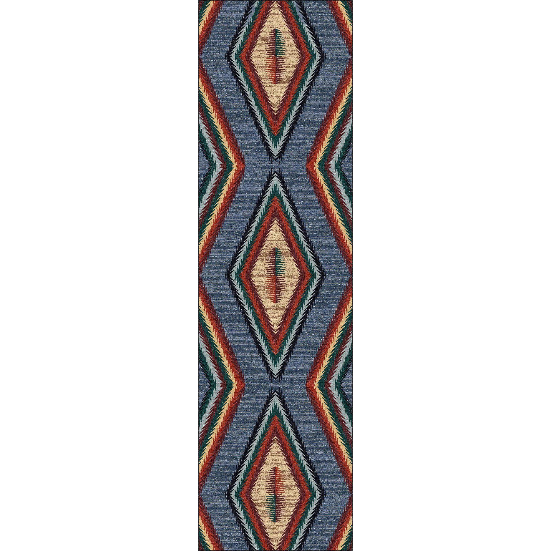 Symbol OKA - Forester-CabinRugs Southwestern Rugs Wildlife Rugs Lodge Rugs Aztec RugsSouthwest Rugs