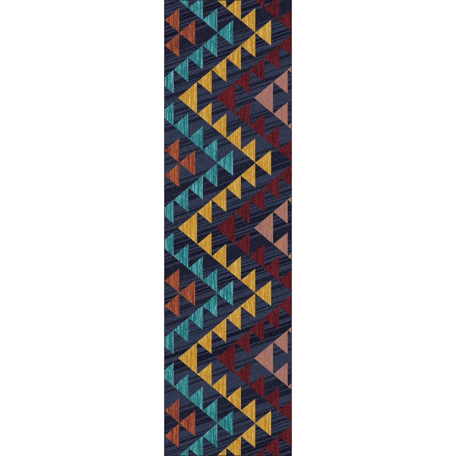 Time Warp - Velvet-CabinRugs Southwestern Rugs Wildlife Rugs Lodge Rugs Aztec RugsSouthwest Rugs