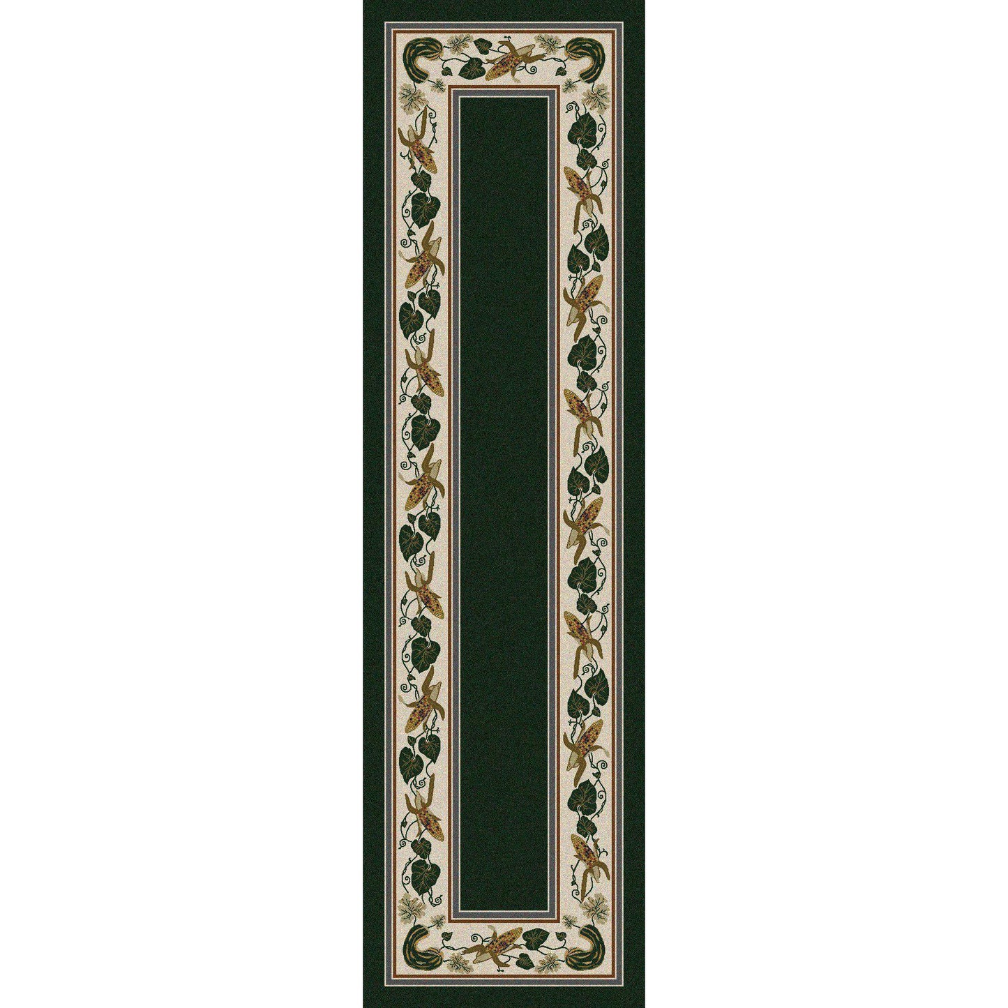 Tres Hermanas - Emerald-CabinRugs Southwestern Rugs Wildlife Rugs Lodge Rugs Aztec RugsSouthwest Rugs