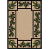 Valley Forest Floor - Maize-CabinRugs Southwestern Rugs Wildlife Rugs Lodge Rugs Aztec RugsSouthwest Rugs