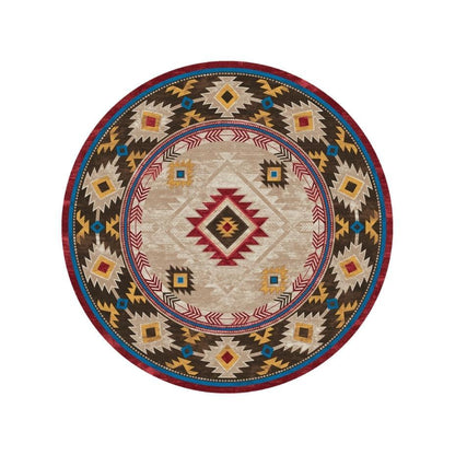 Whisky On The River - Natural-CabinRugs Southwestern Rugs Wildlife Rugs Lodge Rugs Aztec RugsSouthwest Rugs